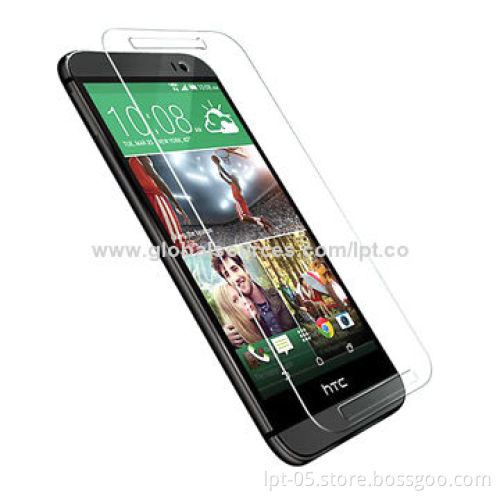 Premium Anti-scratch Display Tempered Screen Protector for All new HTC One with Bubble-free